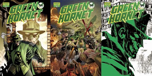 Beberapa komik Green Hornet dengan gambar ilustrator dibuat oleh Daniel.